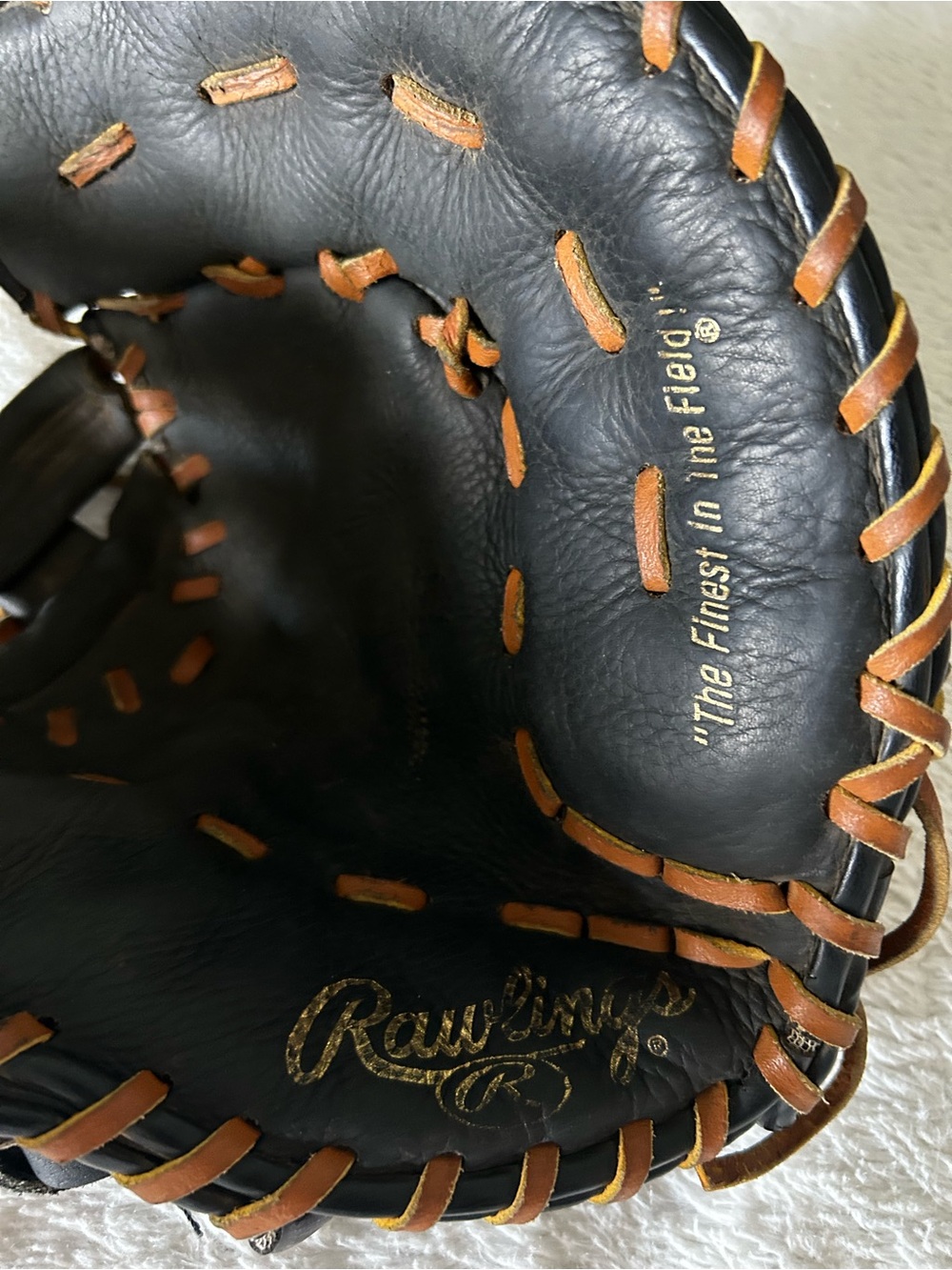 Rawlings RENEGADE BB/SB First Base Right Hand Throw Black Size 12” - Picture 2 of 6